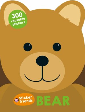 Sticker Friends Bear - 300 Reusable Stickers